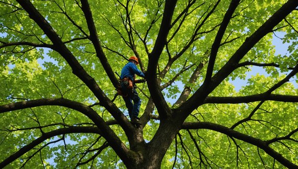 Élagage d'arbre en 2025 : estimations de prix selon la taille