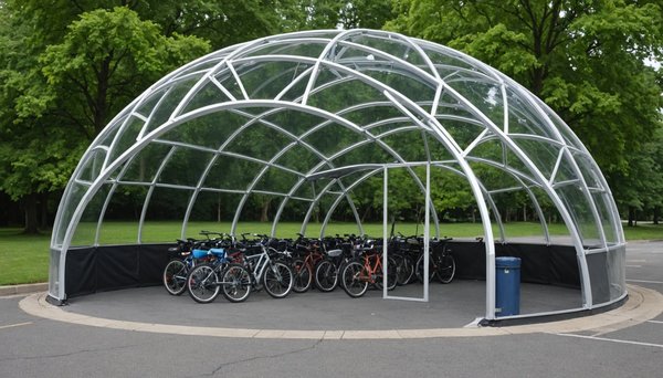 Abri vélo dôme : sécurisé et pratique pour votre stationnement